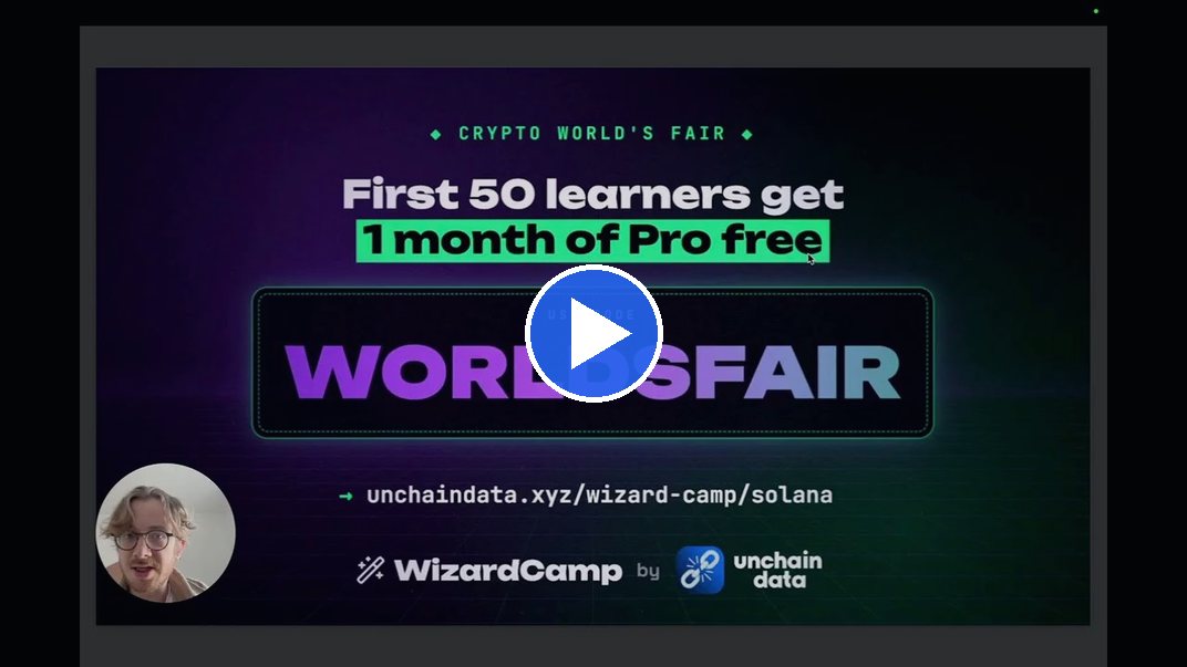 Play: WizardCamp pitch for the Colosseum Crypto World's Fair